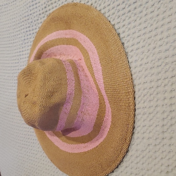 Target A New Day Pink Tan Sun Hat | S/M - Picture 1 of 3